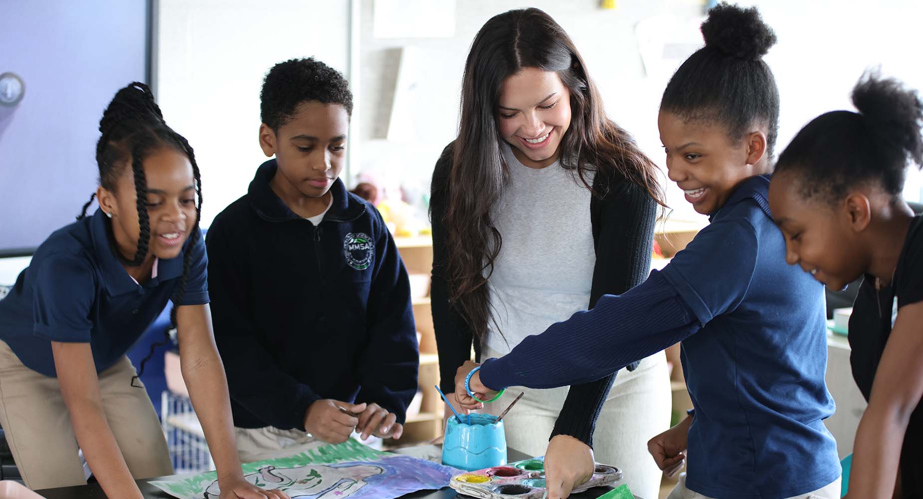 MMSAL students at recess